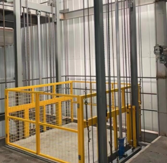 隆子导轨式升降机一般加工周期